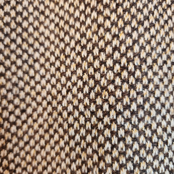 Vintage Women's 10 Basler 100% Lambswool Blazer Brown Single Breasted Pocketed - Picture 14 of 14